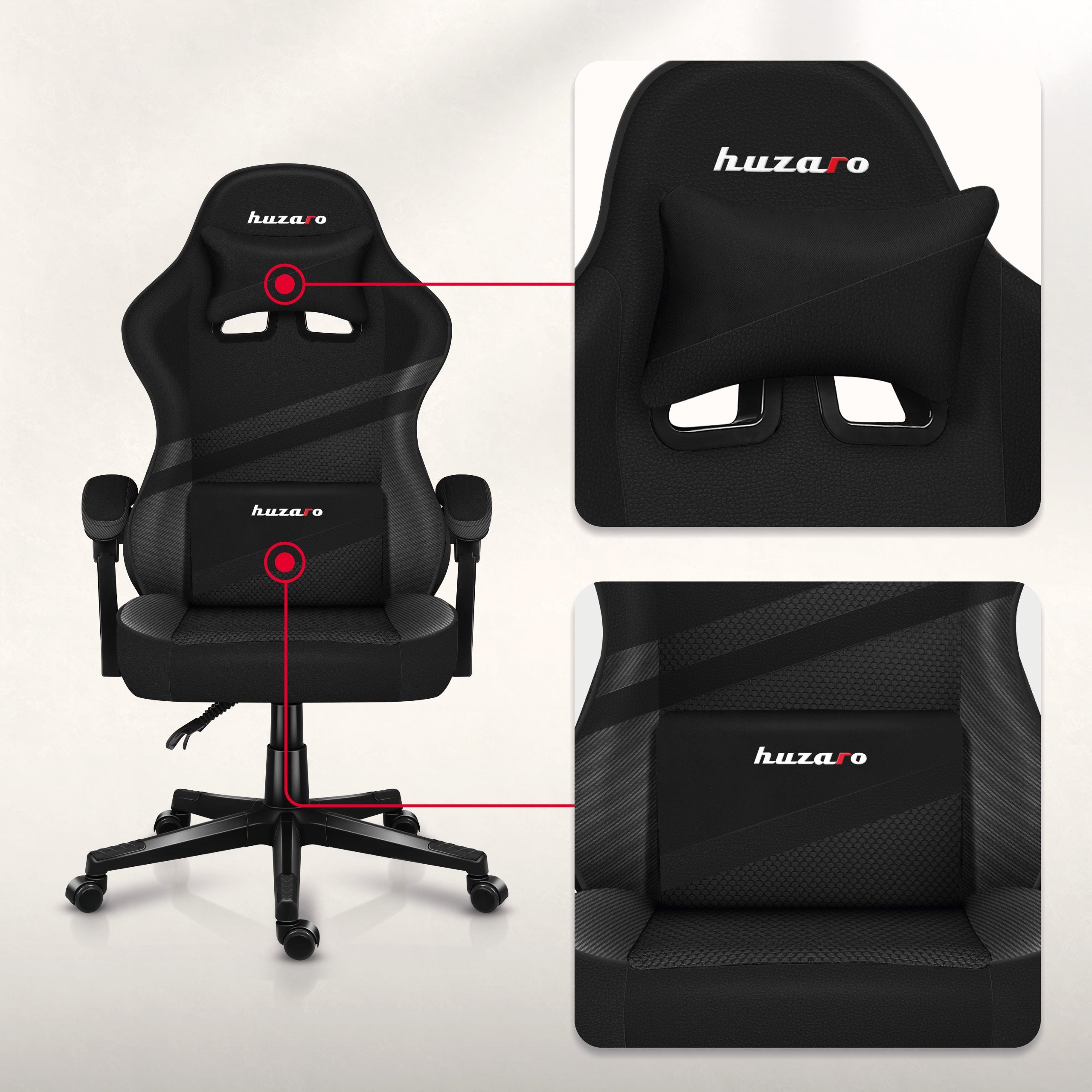 Bederní polštář a polštář pro svaly krku