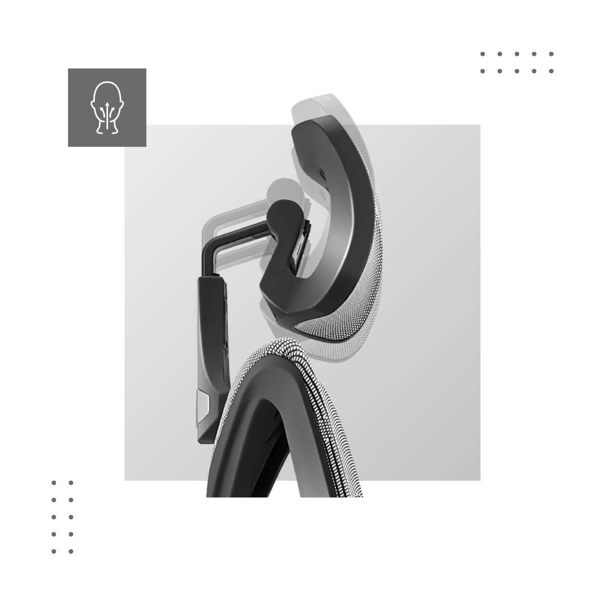 Nastavitelná opěrka hlavy