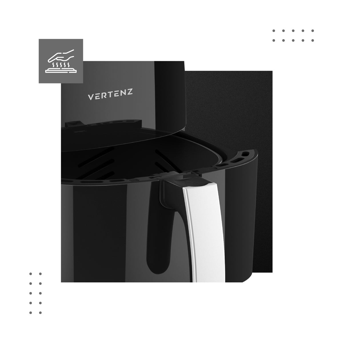 ColdTech rukojeť, která zůstává teplá