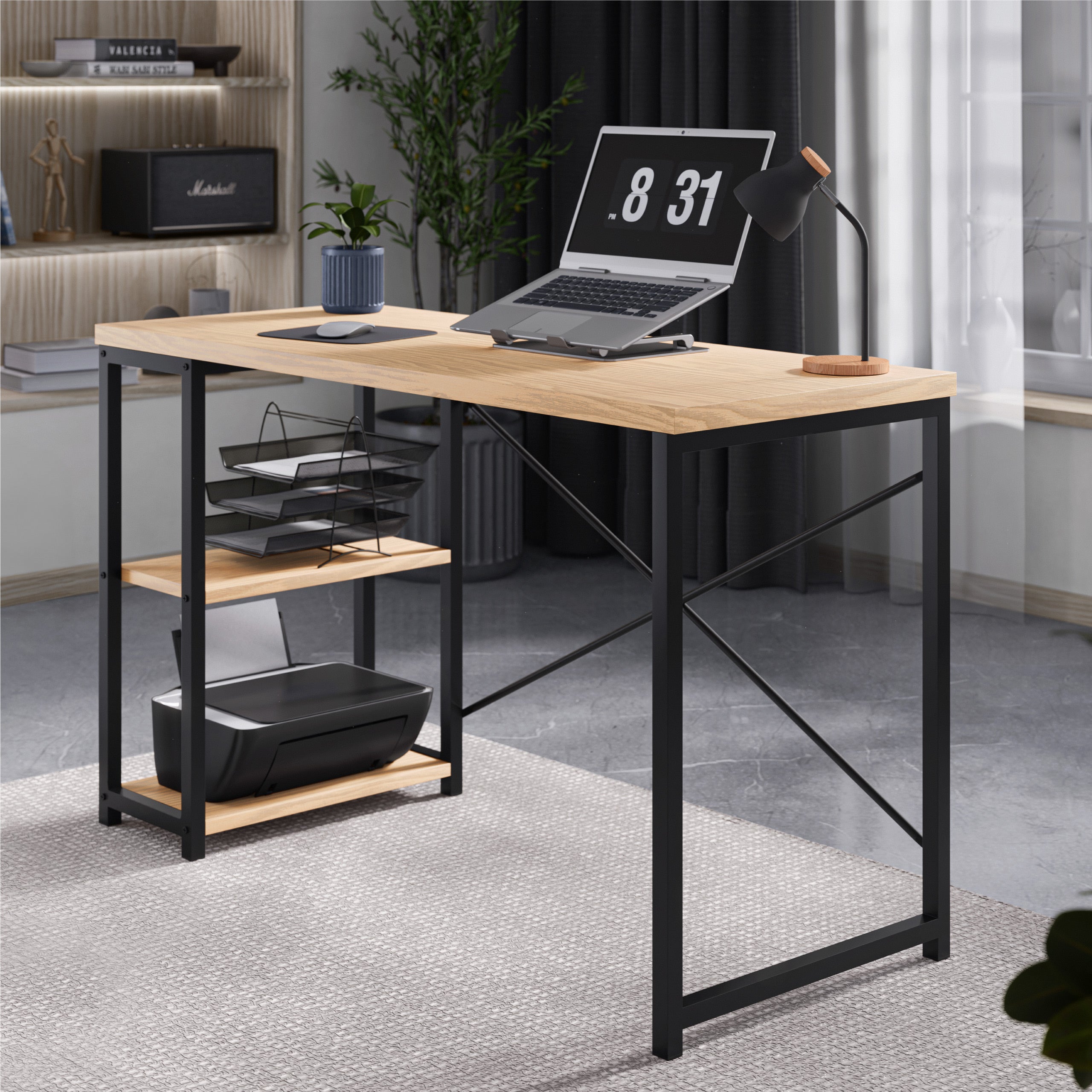 Prostorný pracovní prostor