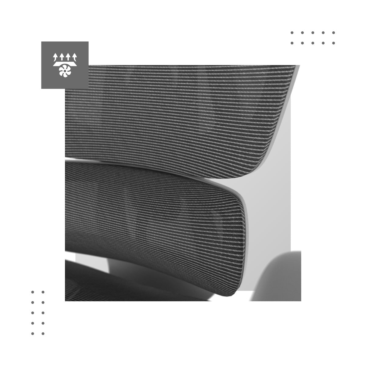 Odvětrávaný, odolný materiál