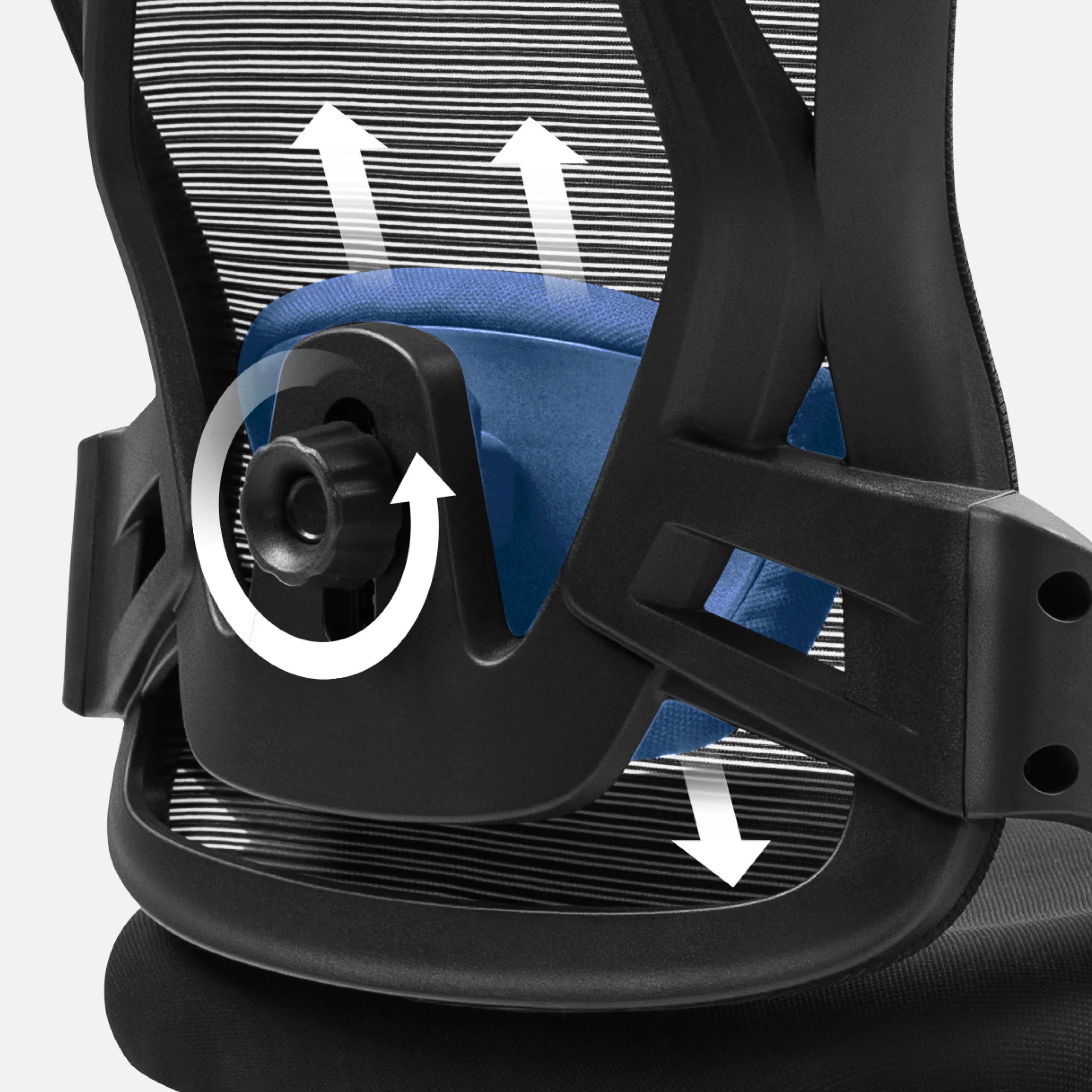 Nastavitelná bederní opěrka – zdraví vaší páteře