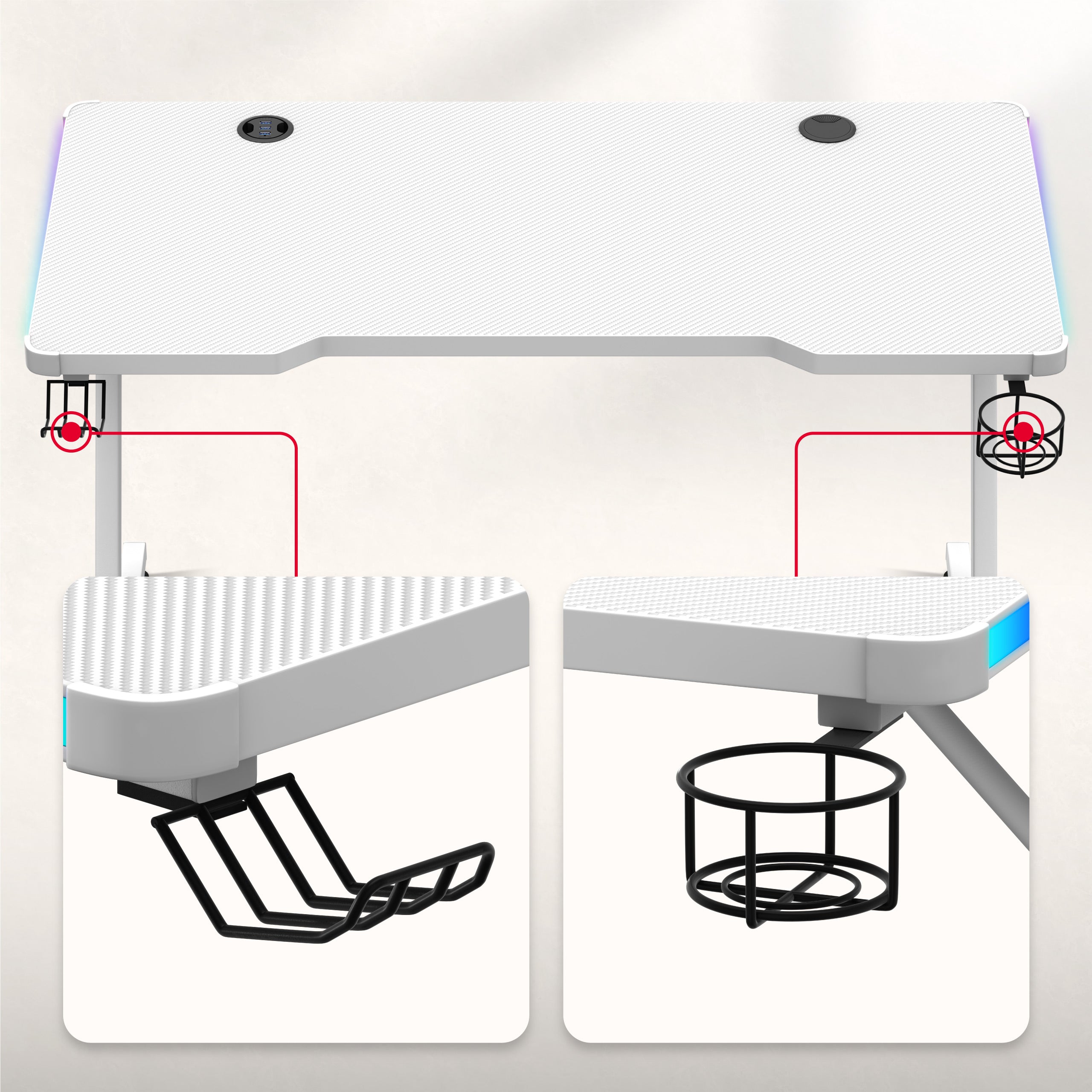 Praktické držáky příslušenství