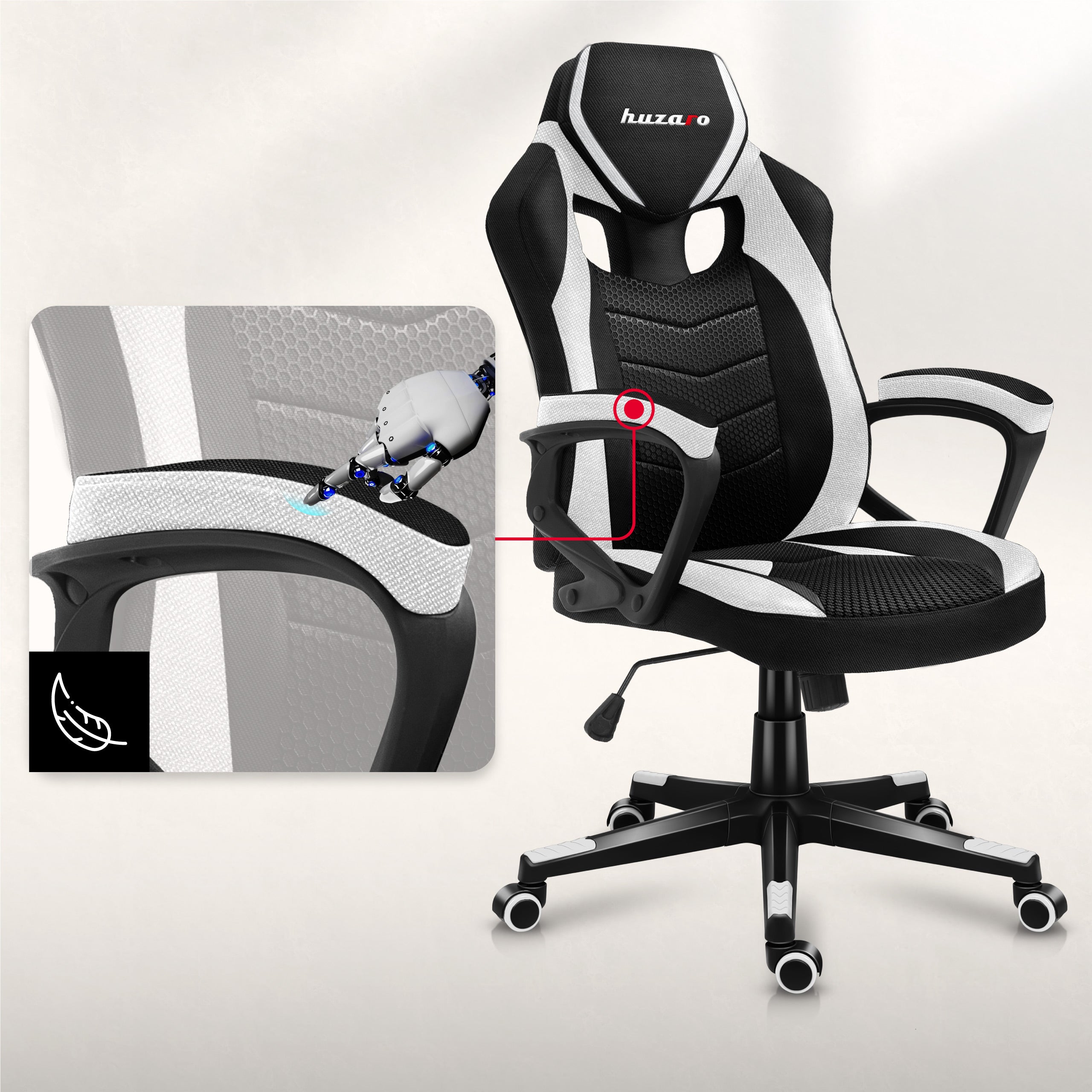 Protiskluzové, měkké područky