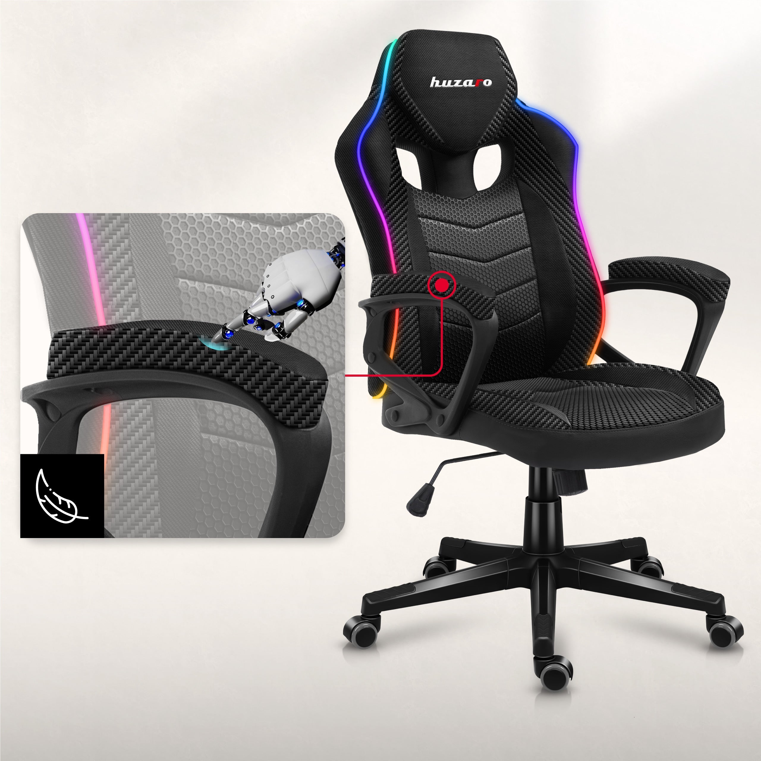 Protiskluzové, měkké područky