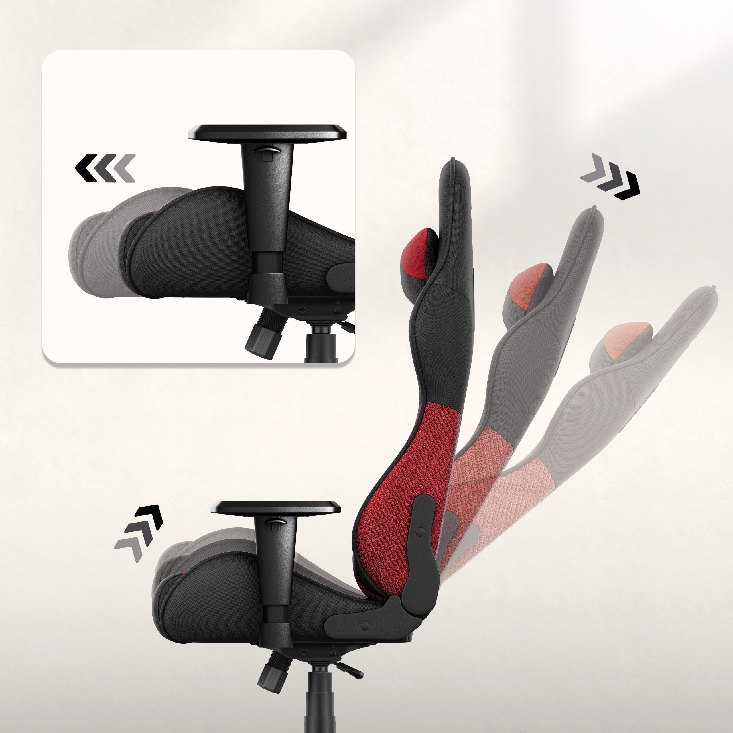 Herní židle s technologií SideRest