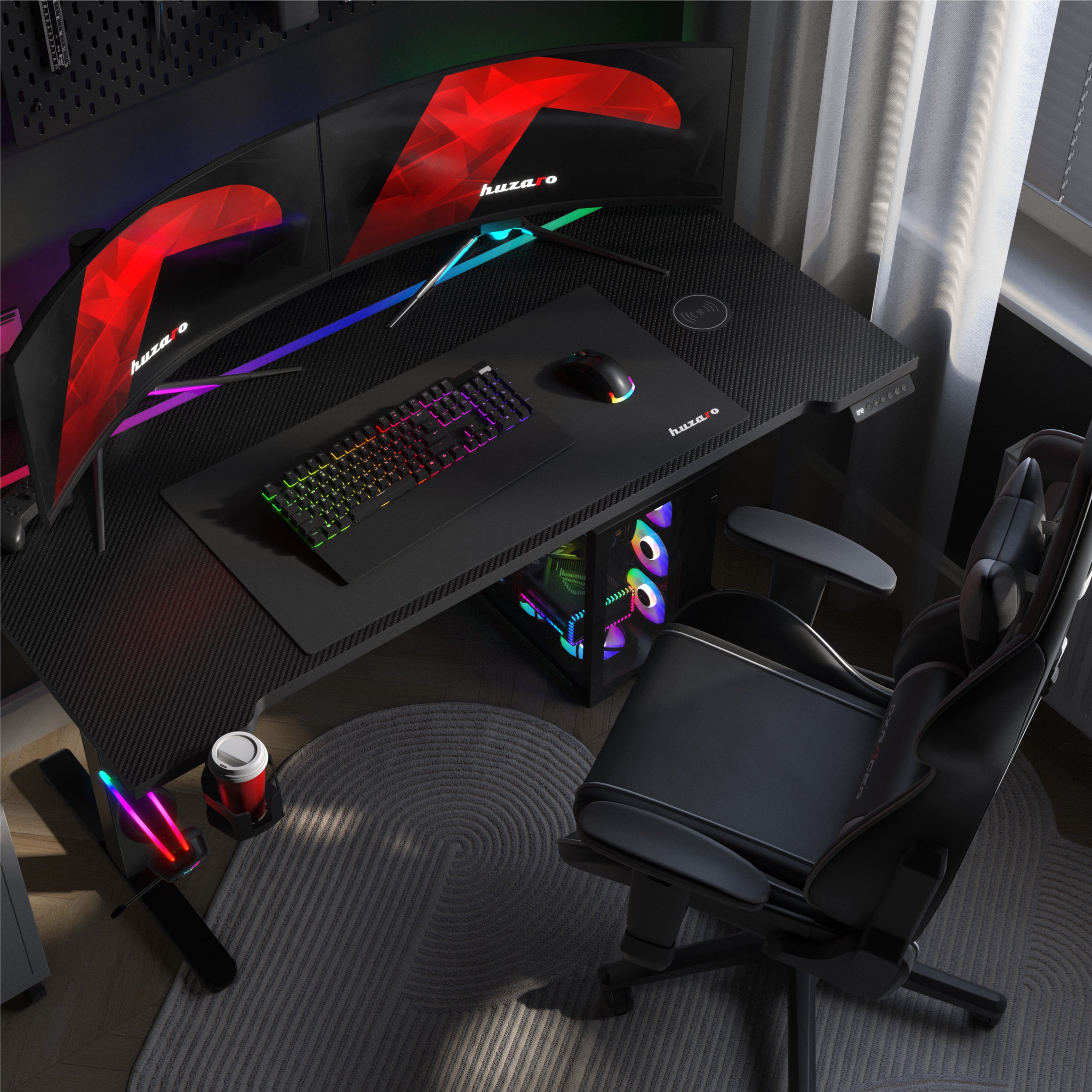 Elektrický herní stůl s nastavitelnou výškou