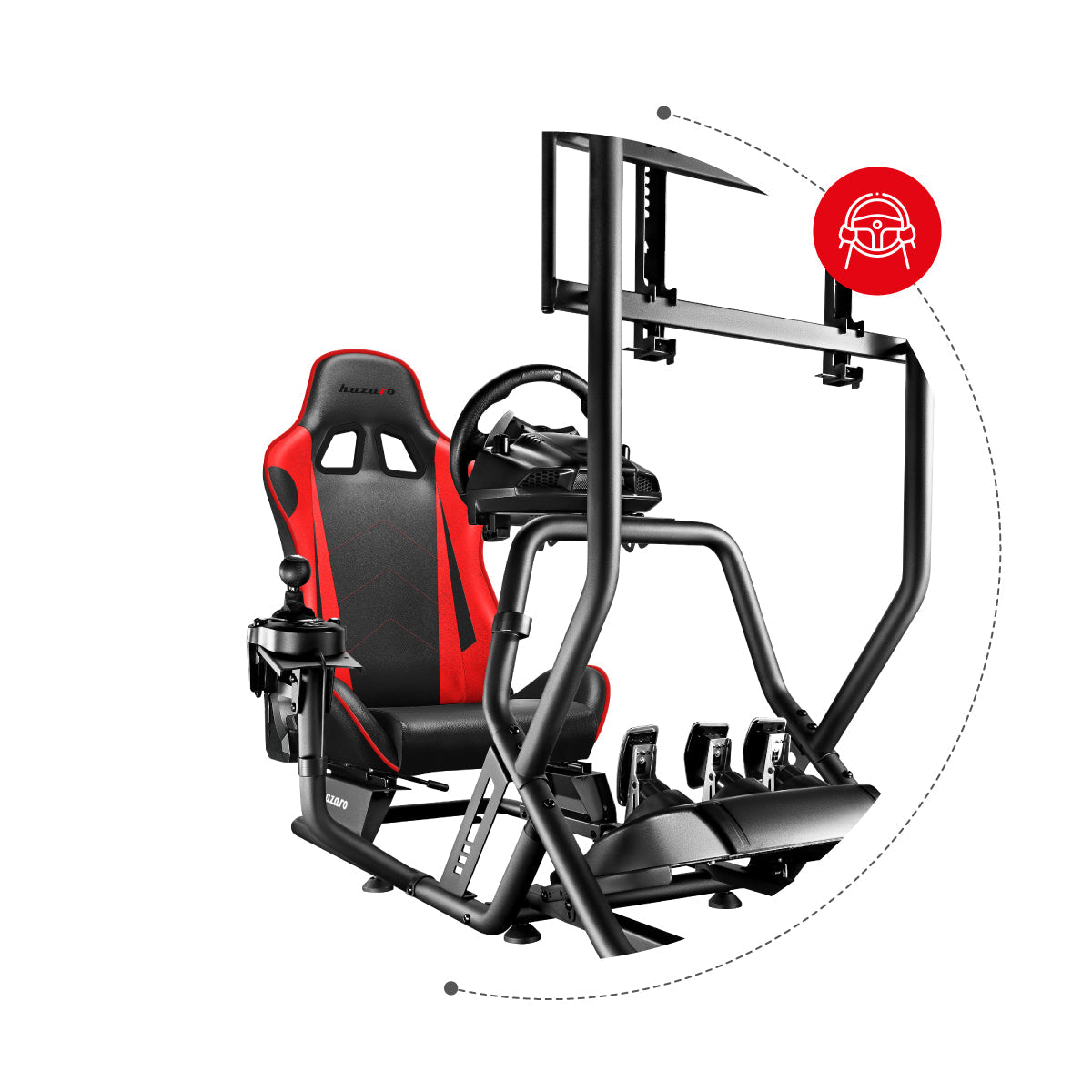 Závodní kokpit Huzaro Speed ​​​​6.0