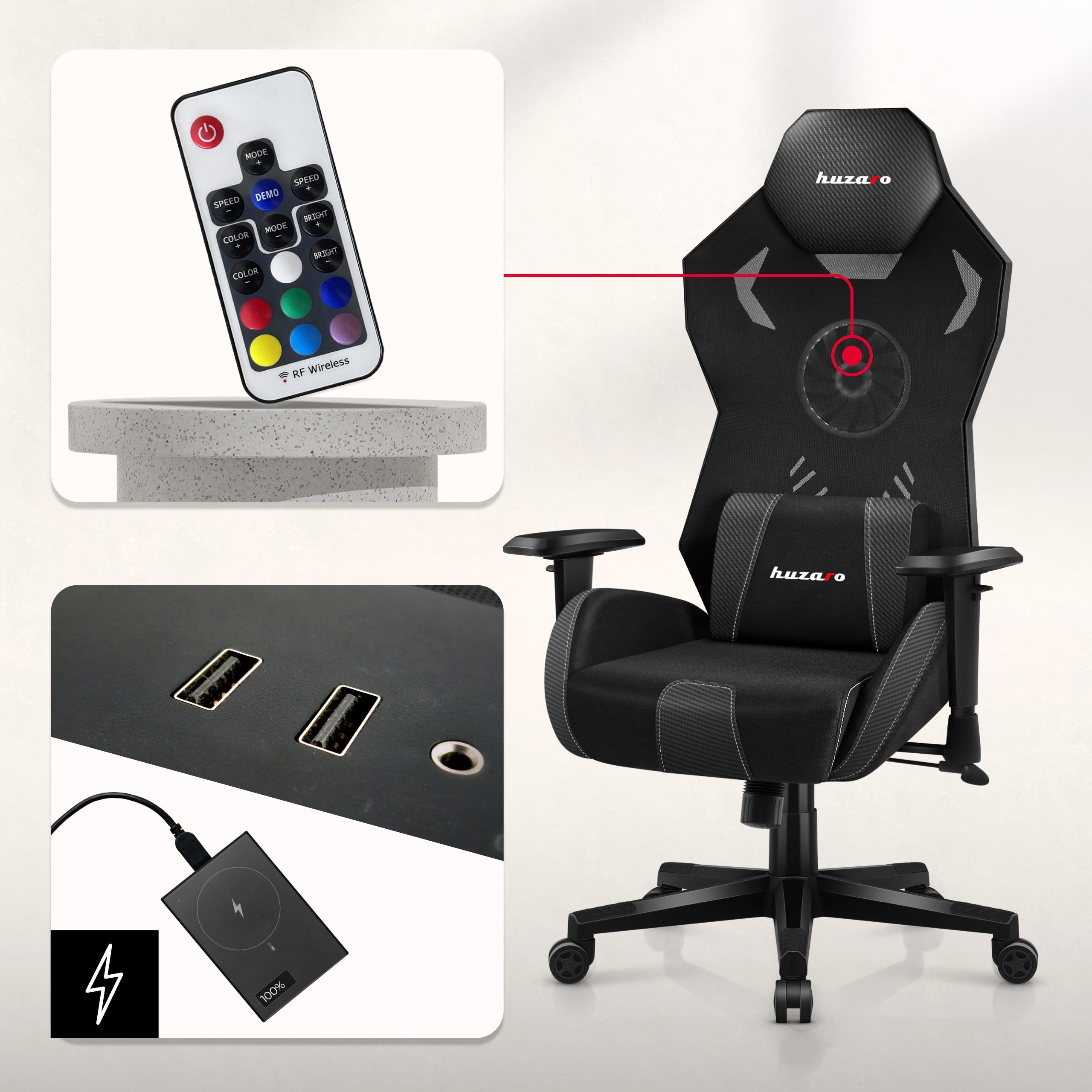 USB napájené z power banky nebo počítače