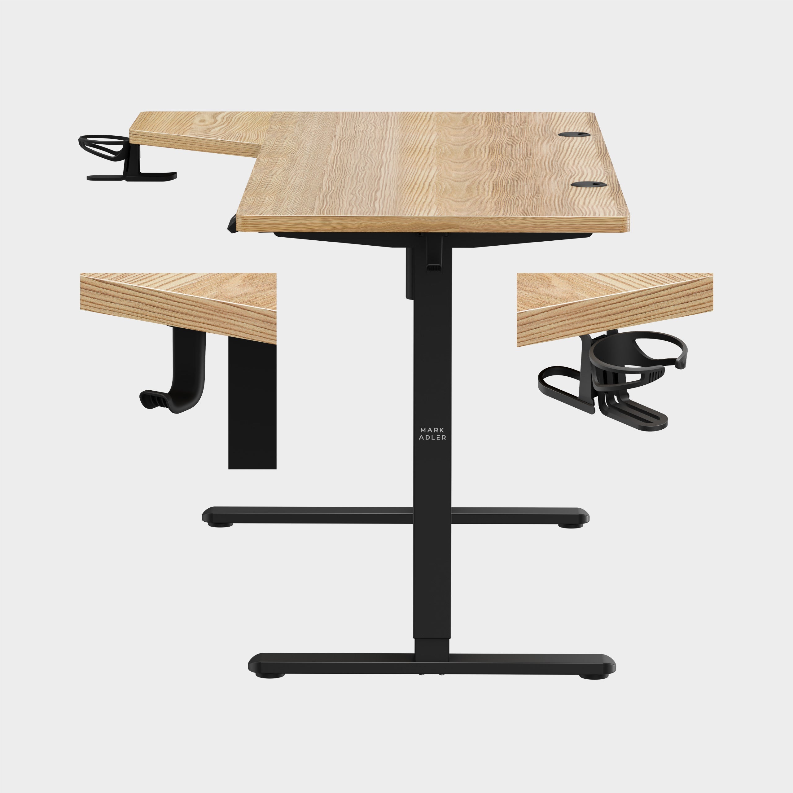 Univerzální instalace - přizpůsobte psací stůl svému prostoru