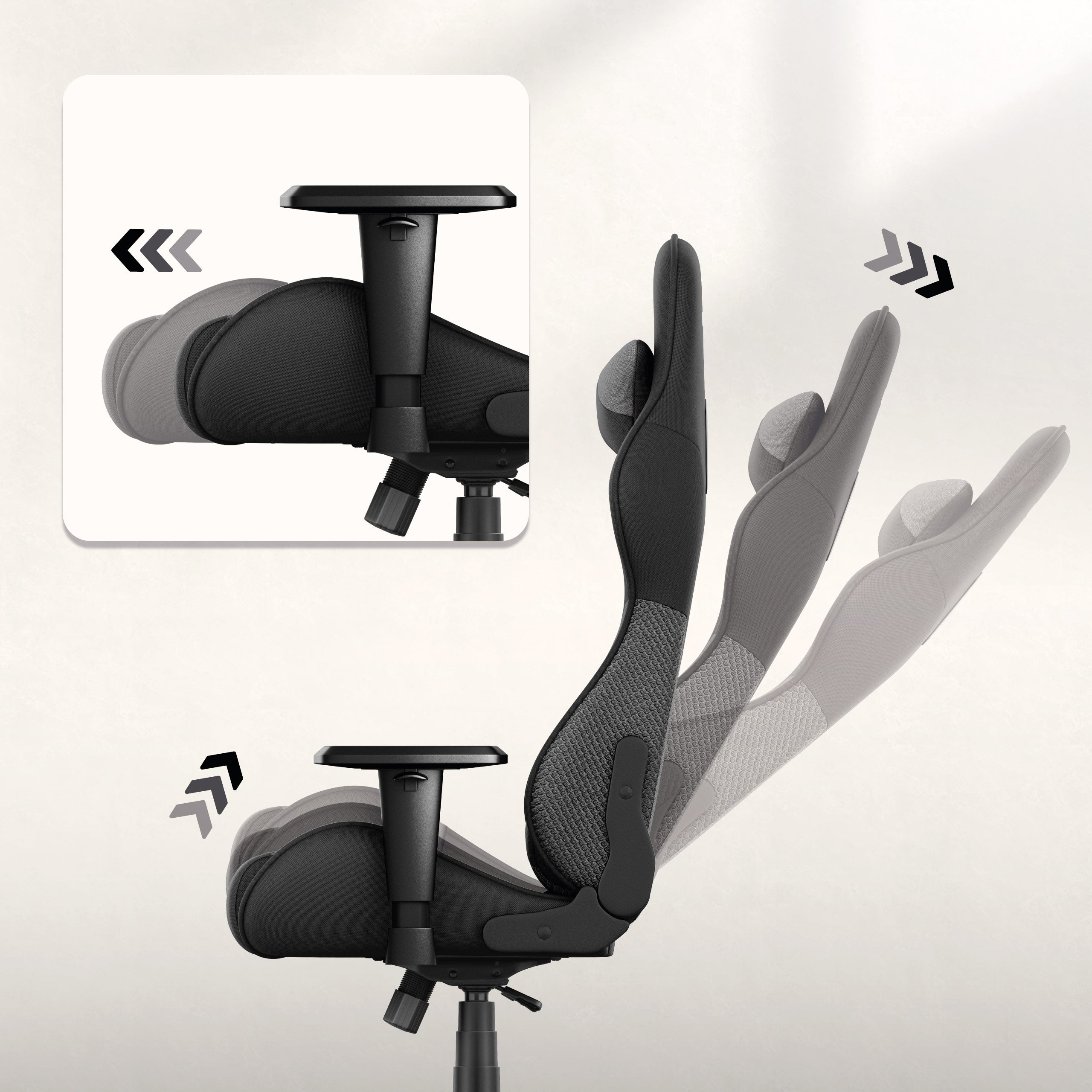 Herní židle s technologií SideRest