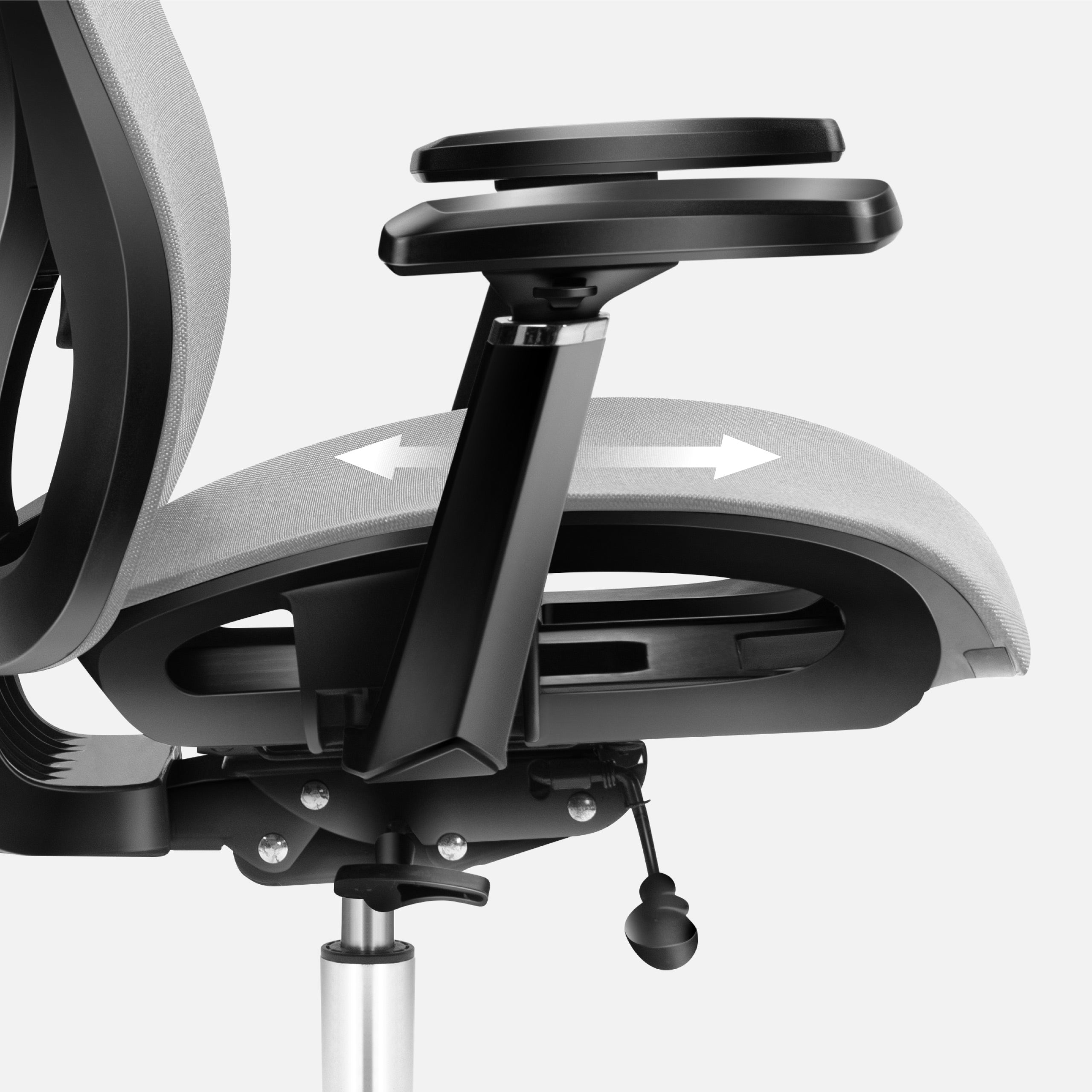 Sedadlo nastavitelné vpředu a vzadu