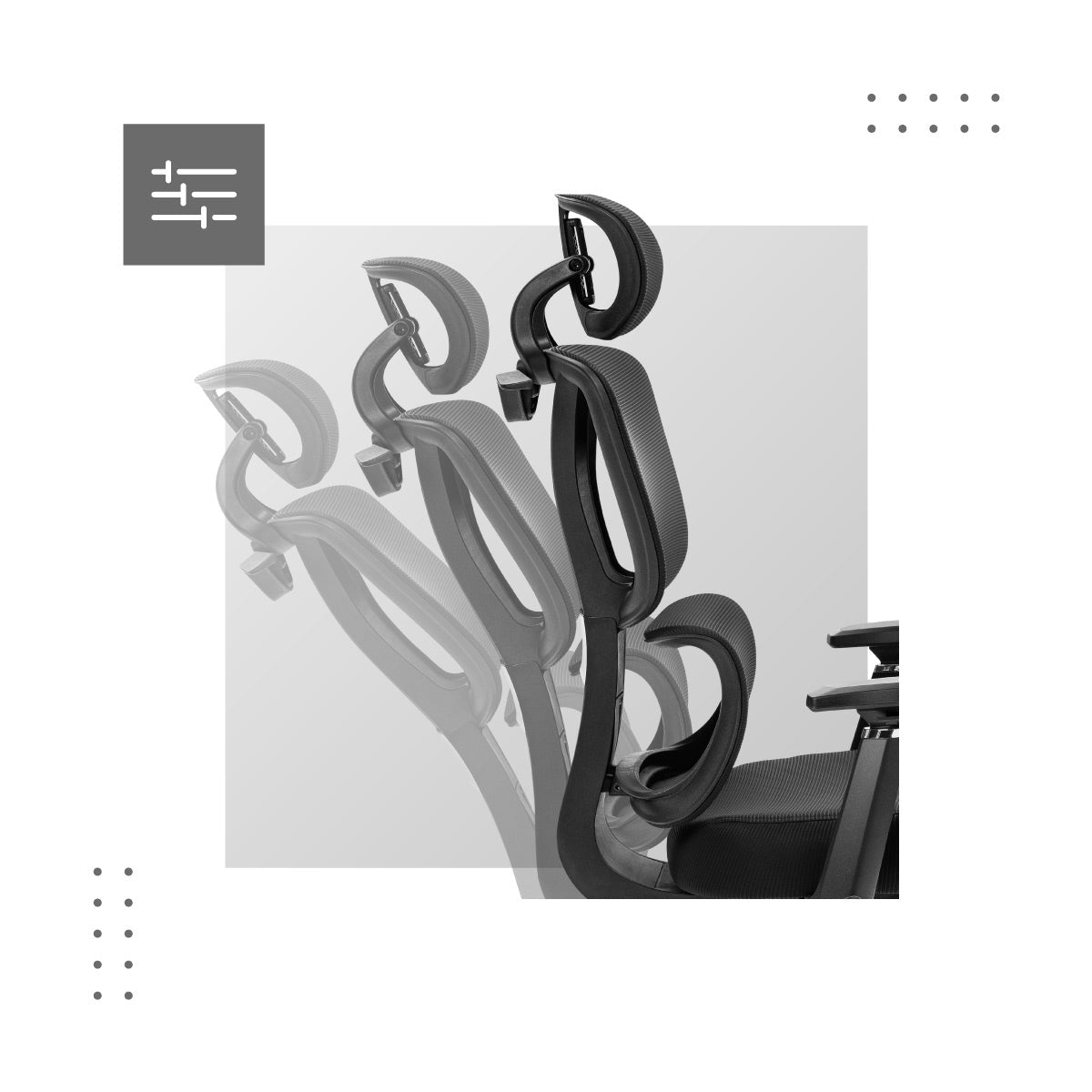 Sklopná opěrka zad