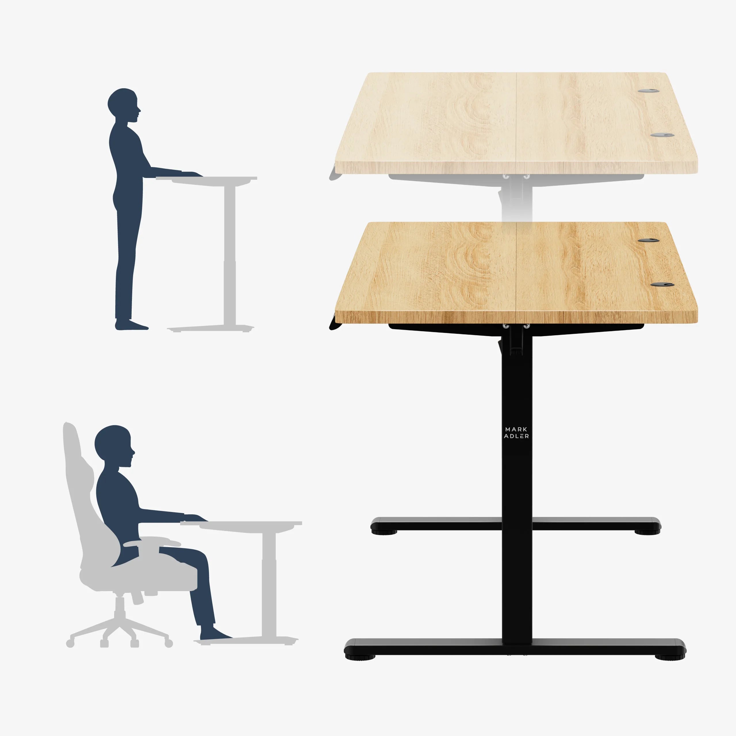 Stůl s elektrickým nastavením výšky