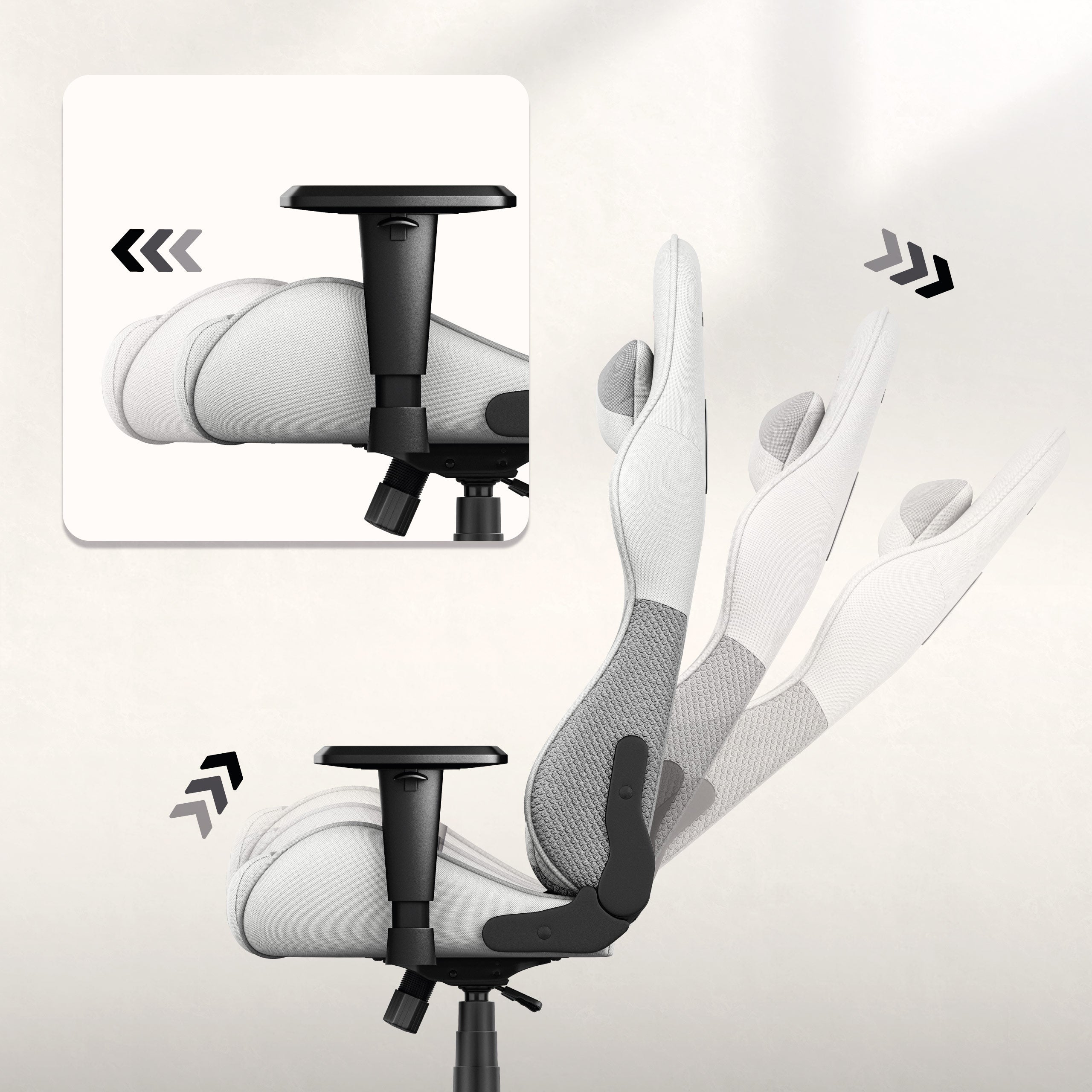 Herní židle s technologií SideRest