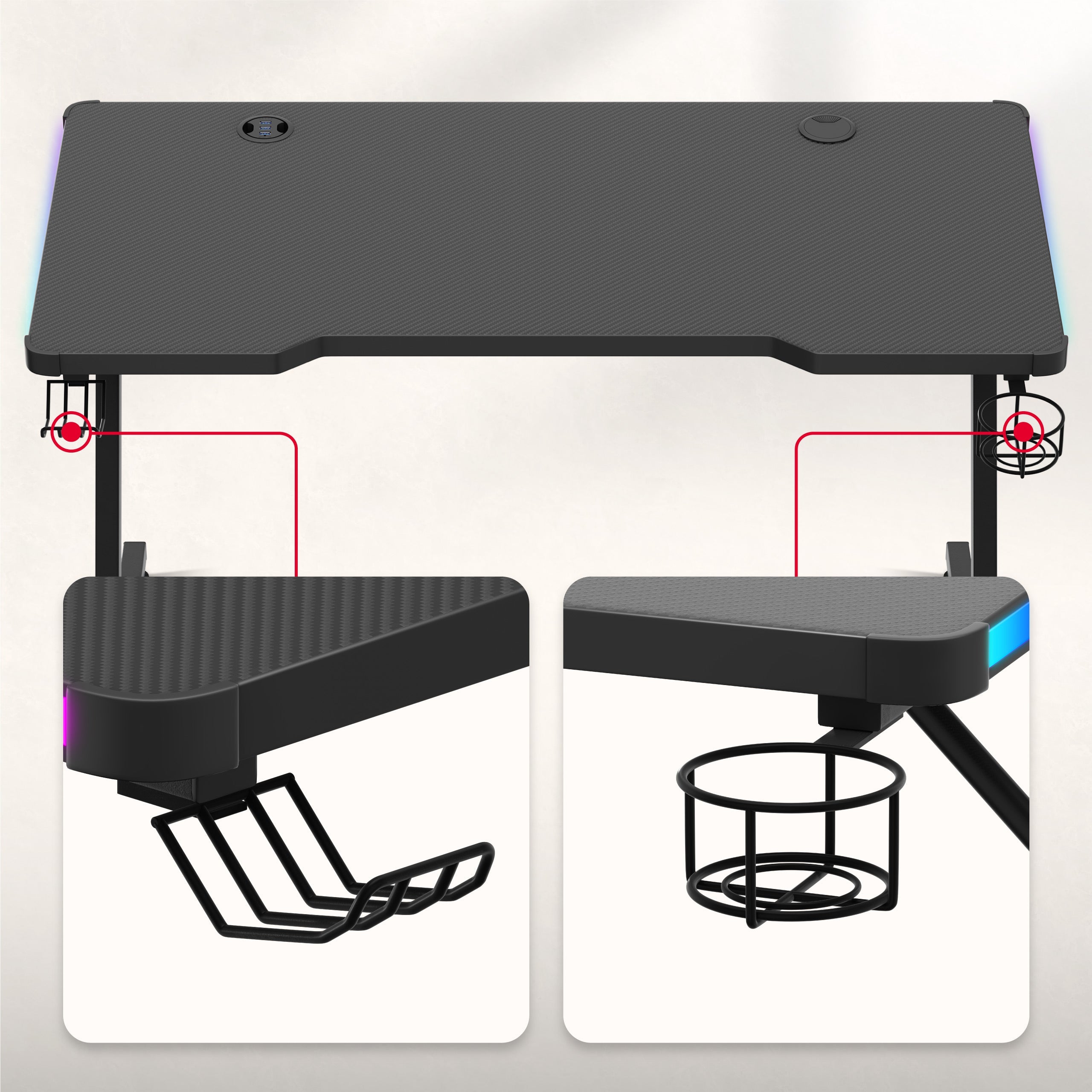 Praktické držáky příslušenství