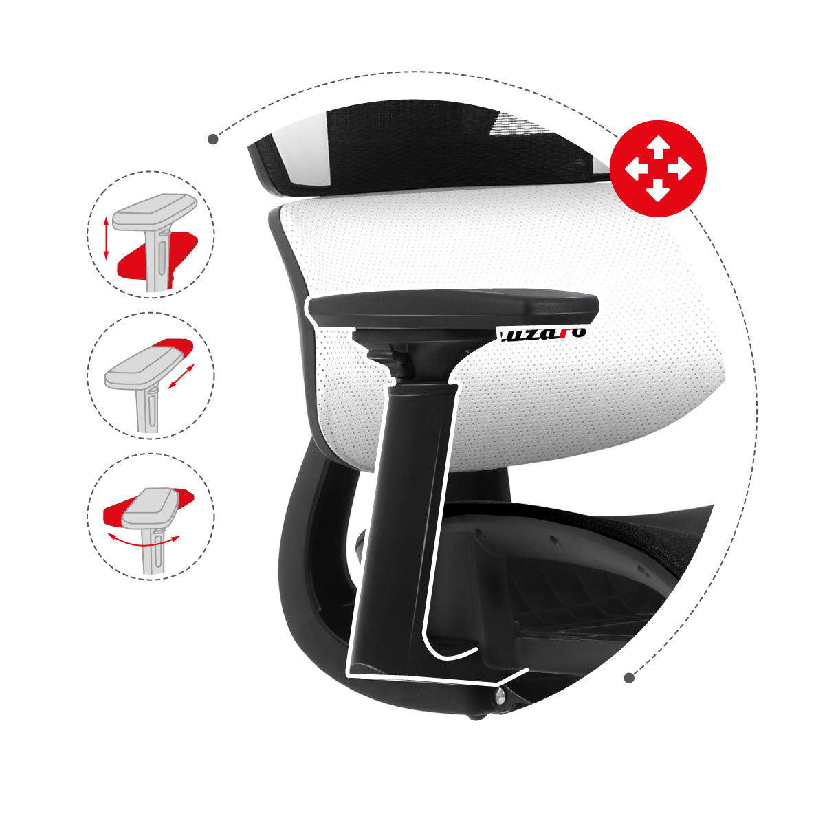 Nastavitelné područky