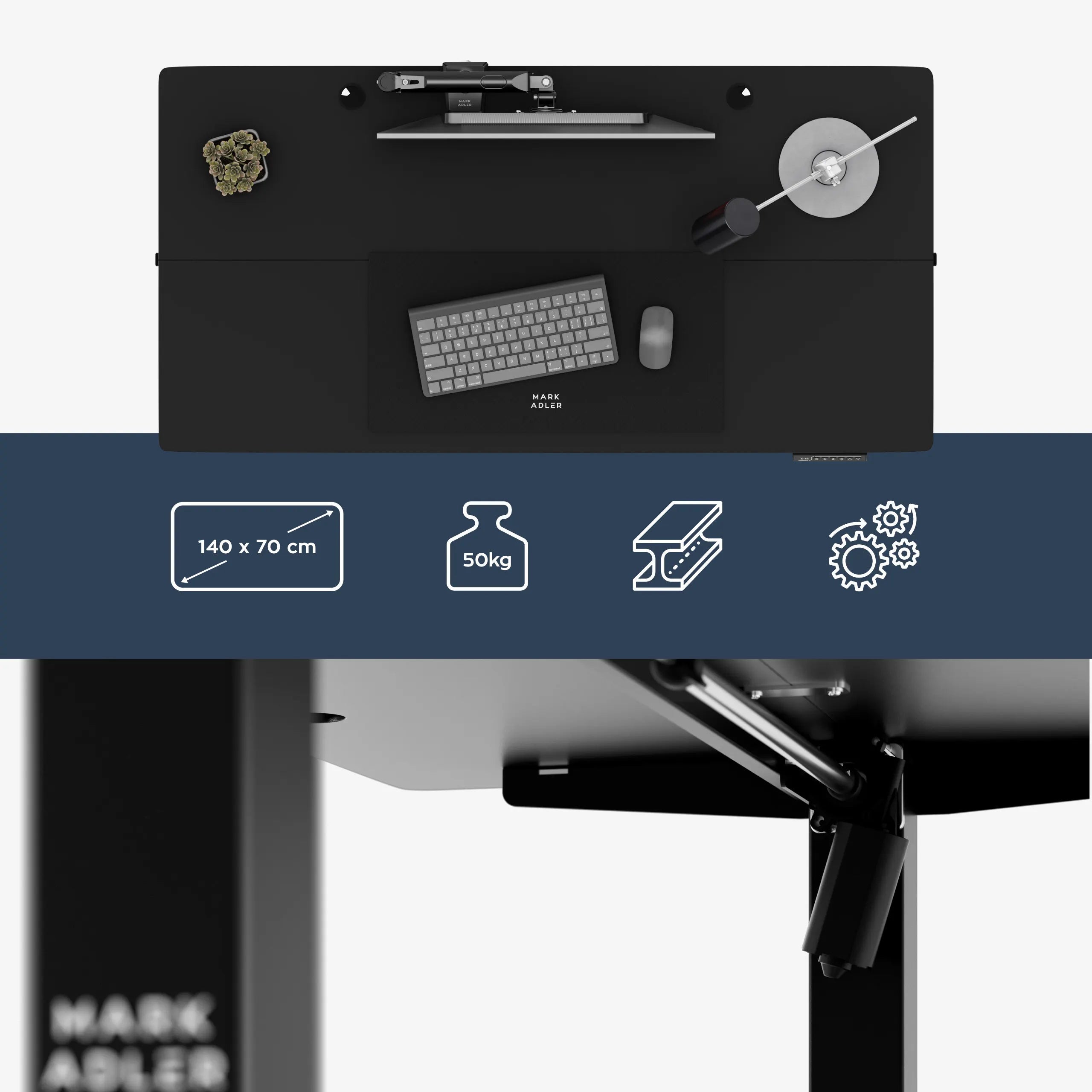 Stabilní a tichý provoz