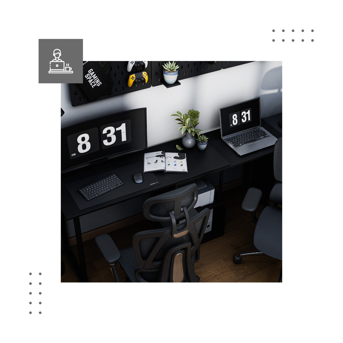 Možnost zvětšení pracovní desky