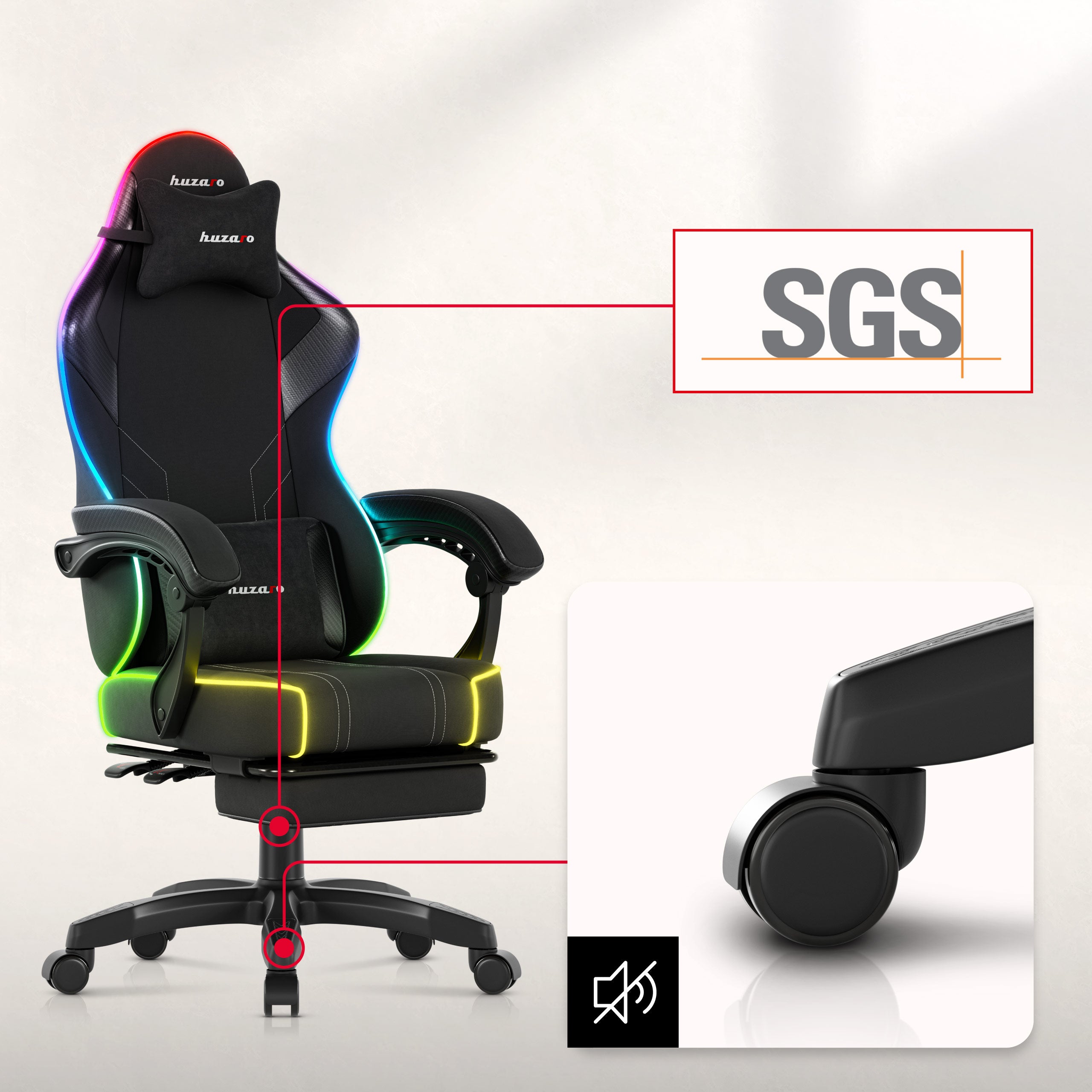 Kolečka z polyuretanové pryže 50 mm