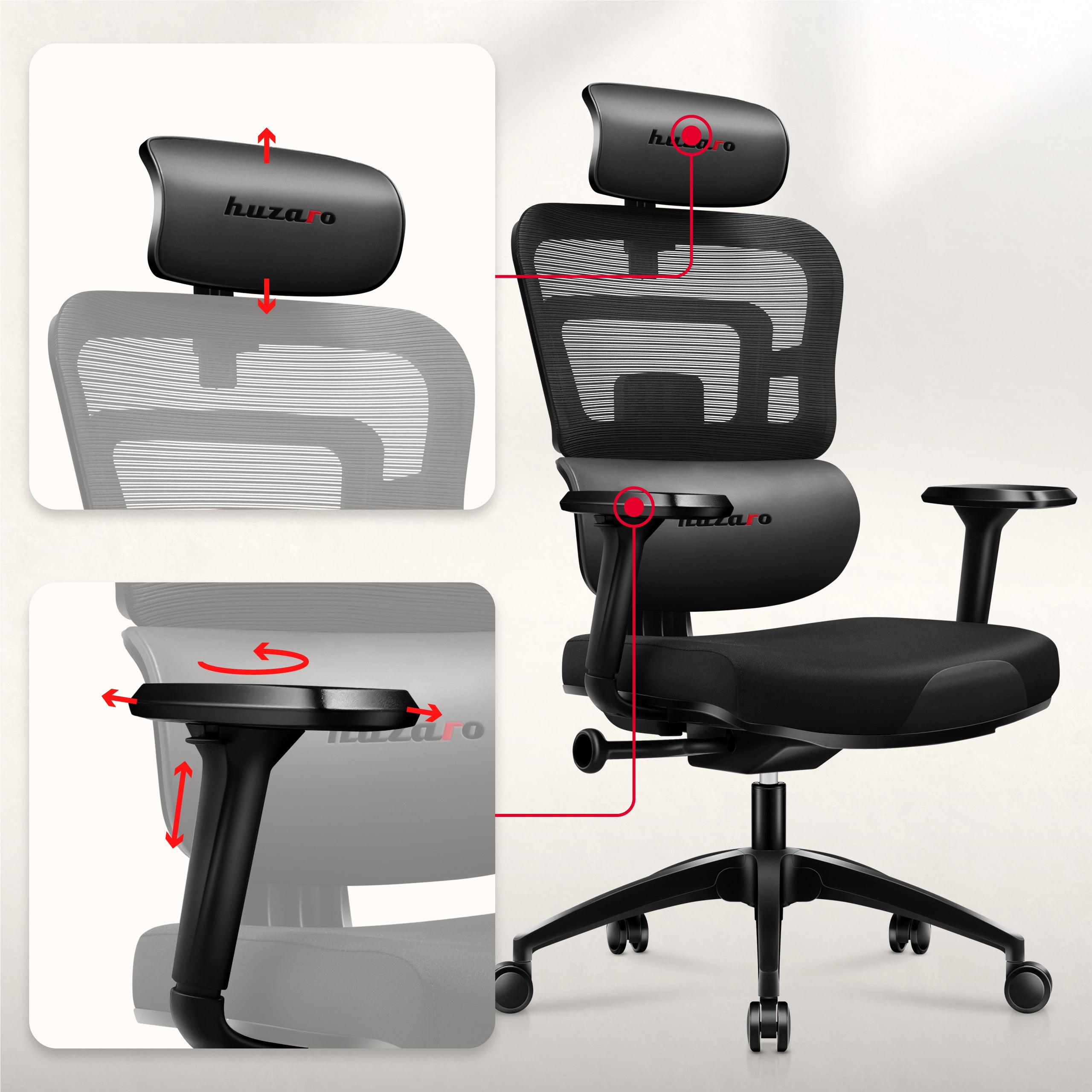 Nastavitelné područky