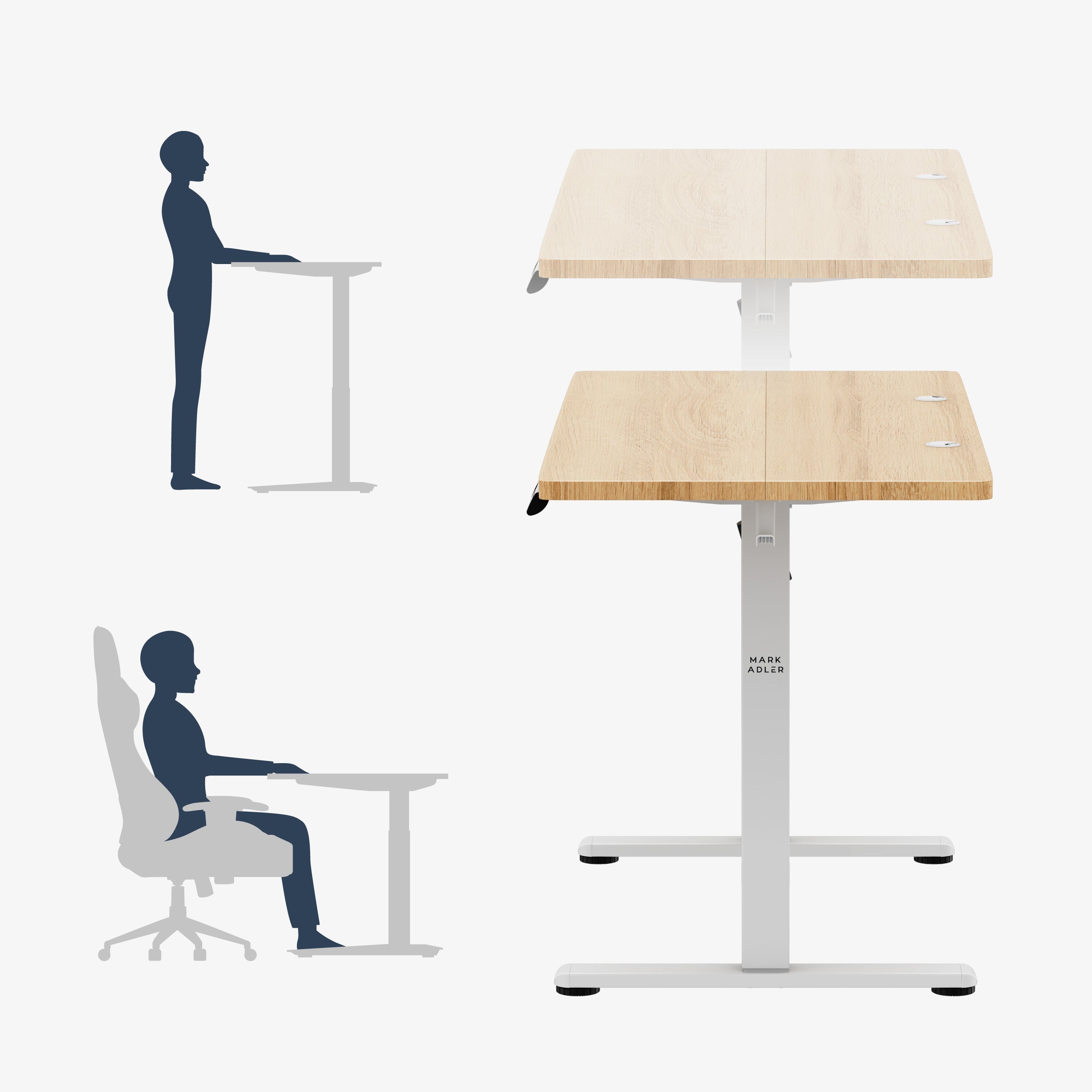 Pro práci ve stoje i vsedě