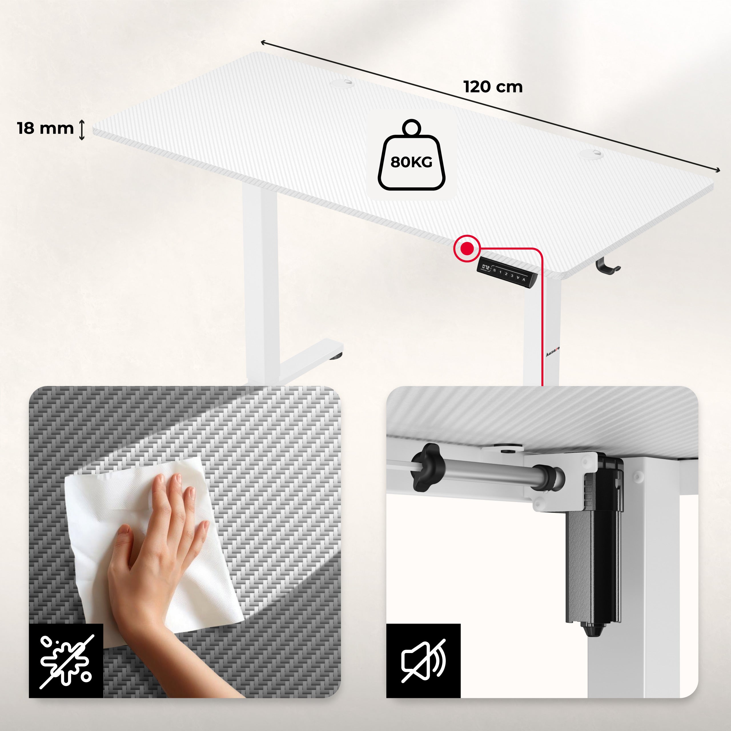 Tichý a hladký chod motoru