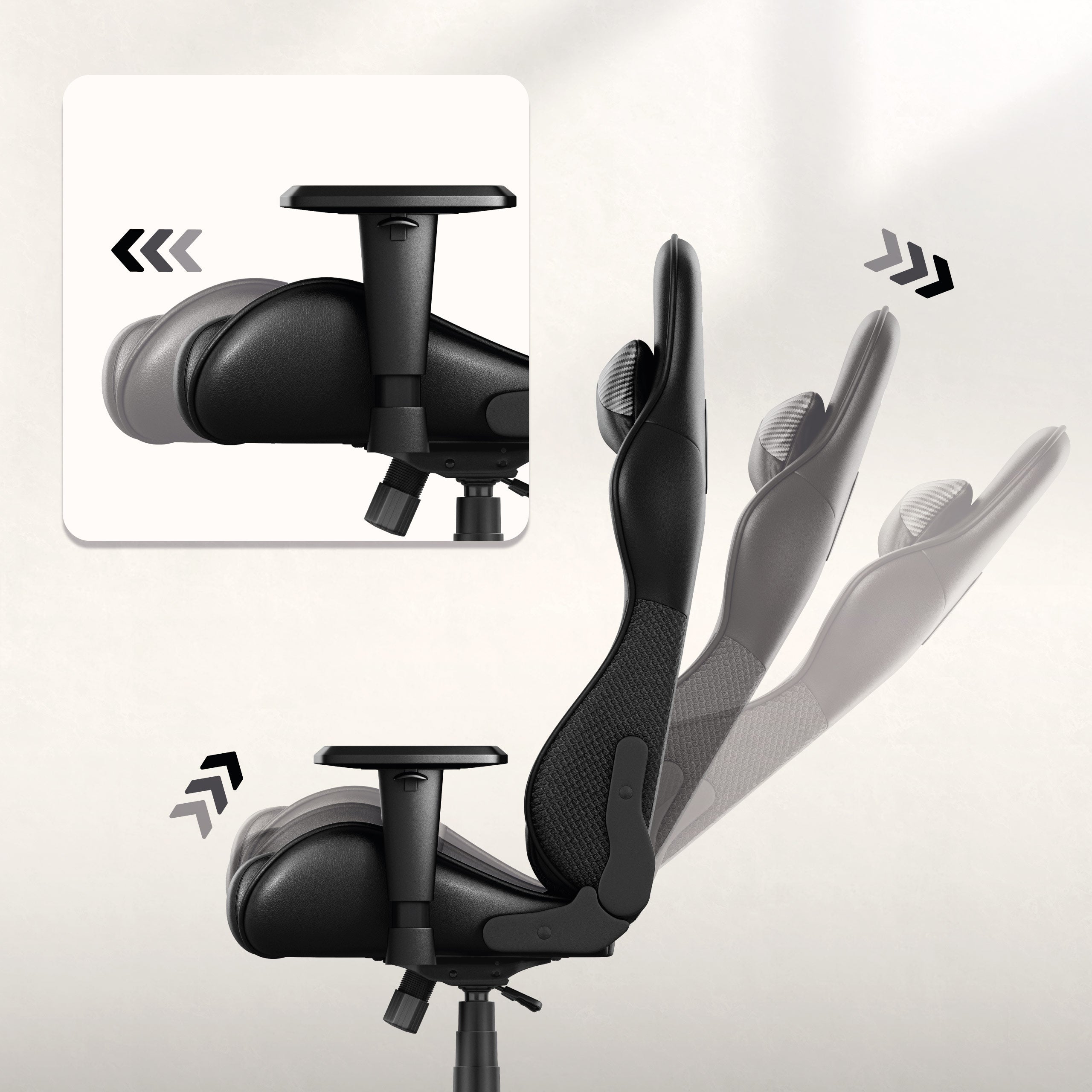 Herní židle s technologií SideRest