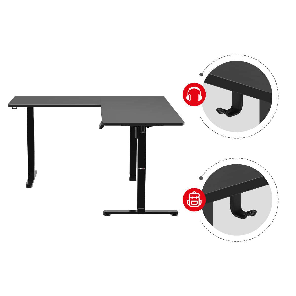 2 držáky na batoh, tašku nebo batoh