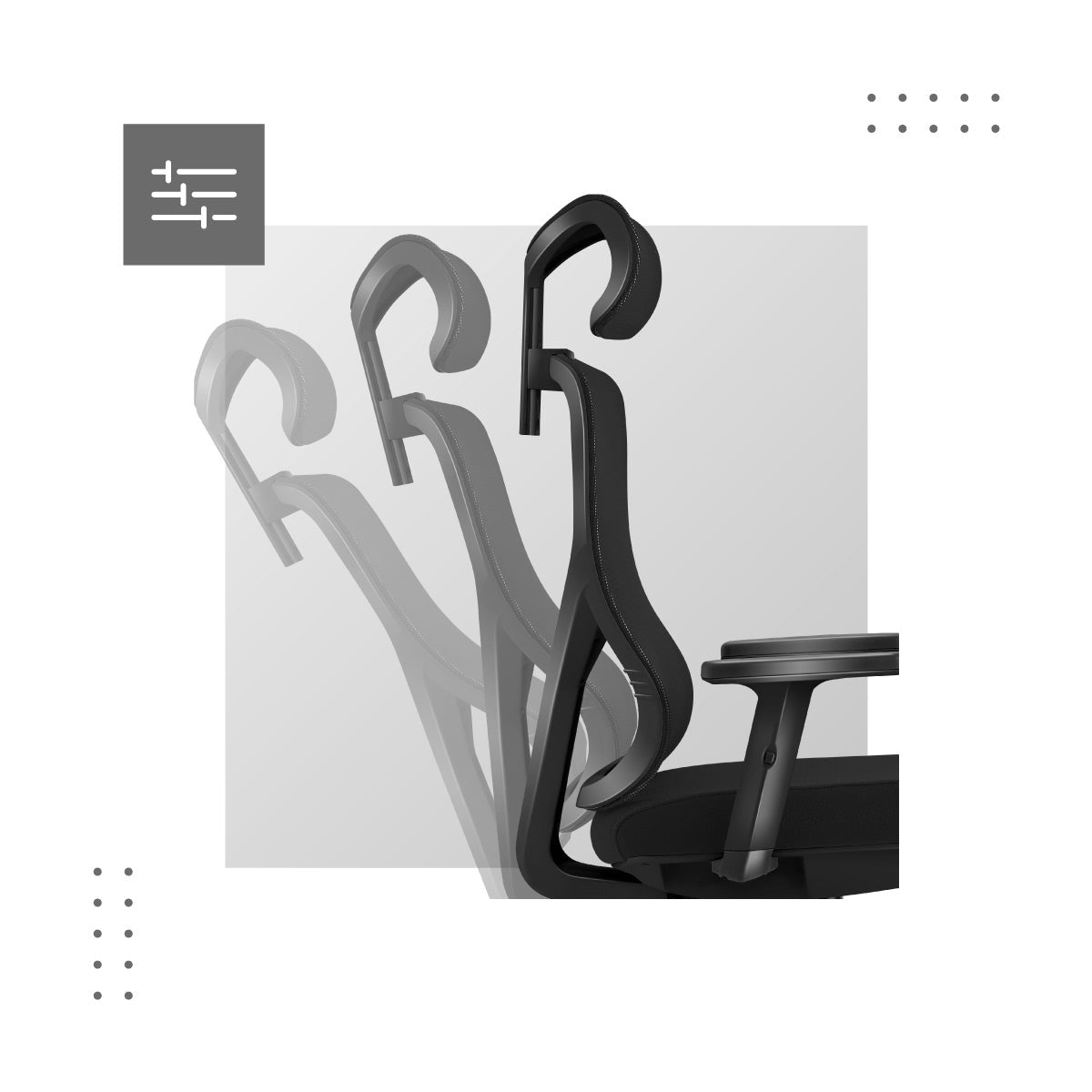 Přizpůsobte si ergonomickou židli svým individuálním potřebám