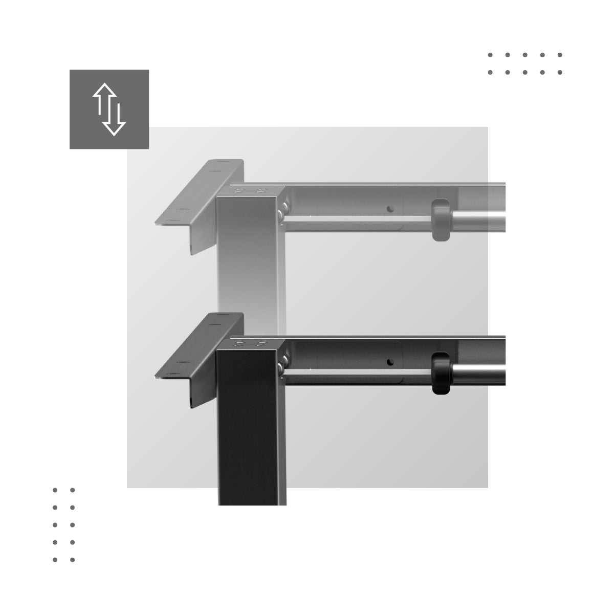 Rám stolu XENO 4.1 s elektrickým nastavením výšky