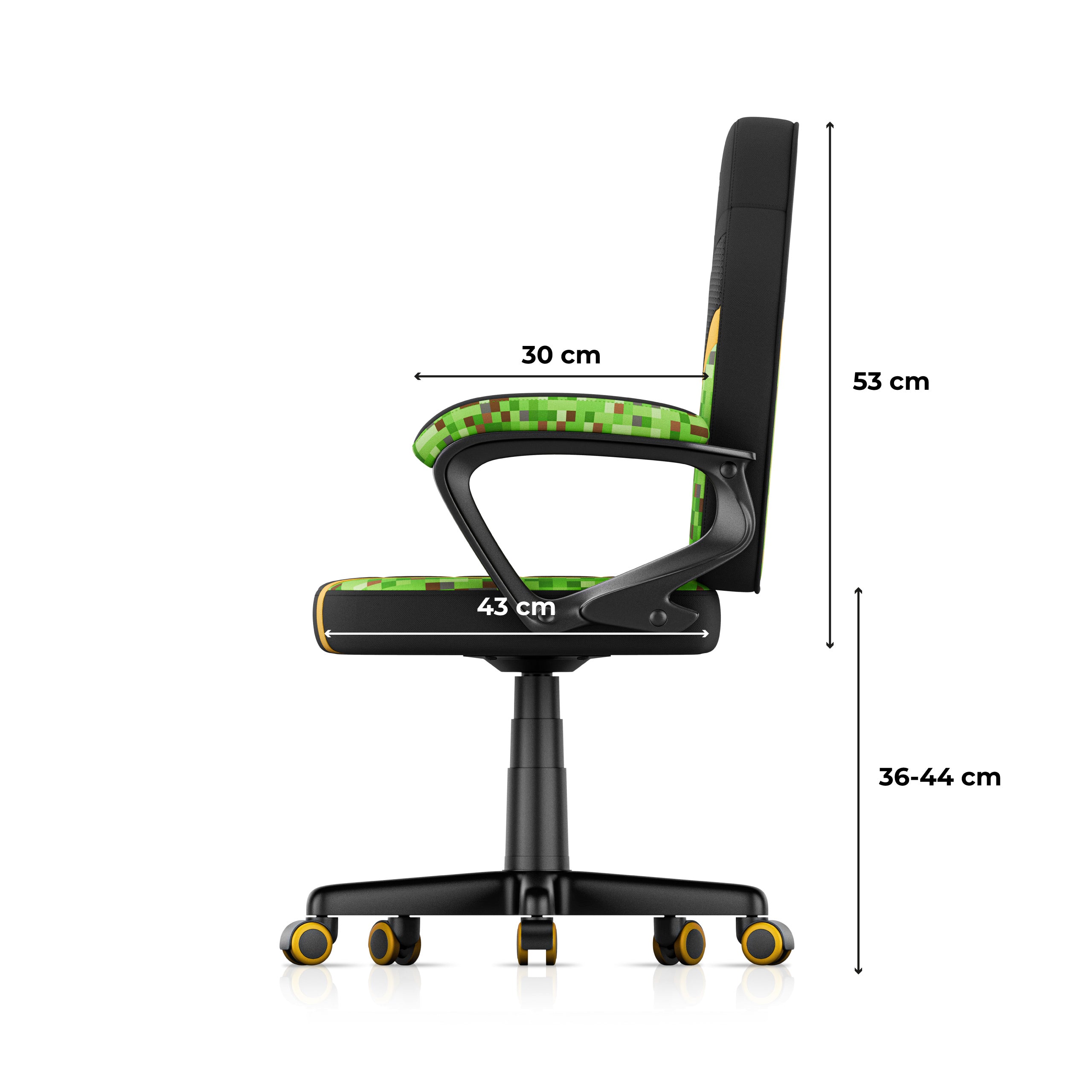 Herní židle Huzaro RANGER 1.0 Pixel Mesh pro děti 