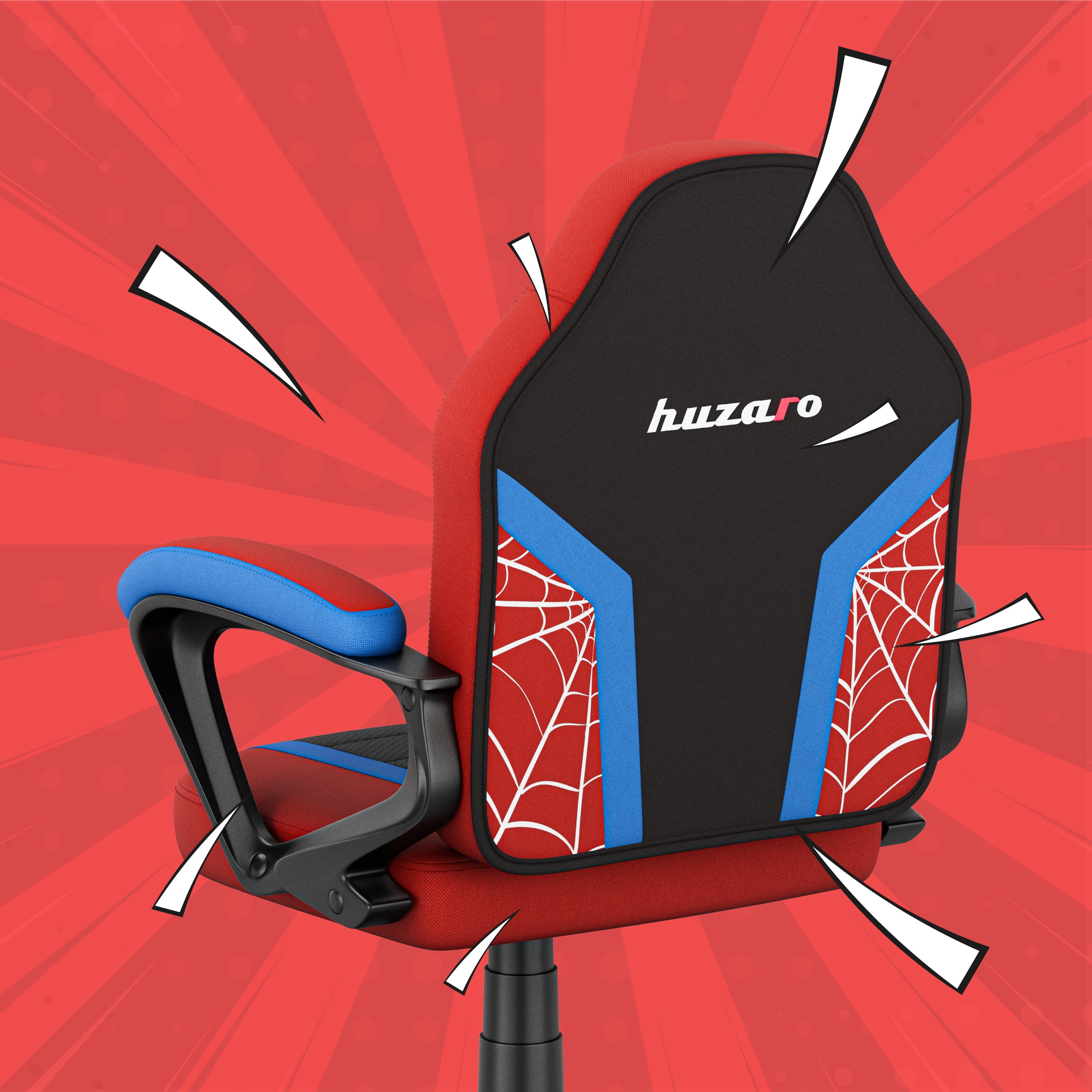 Herní židle Huzaro Ranger 1.0 Spider Mesh pro děti 