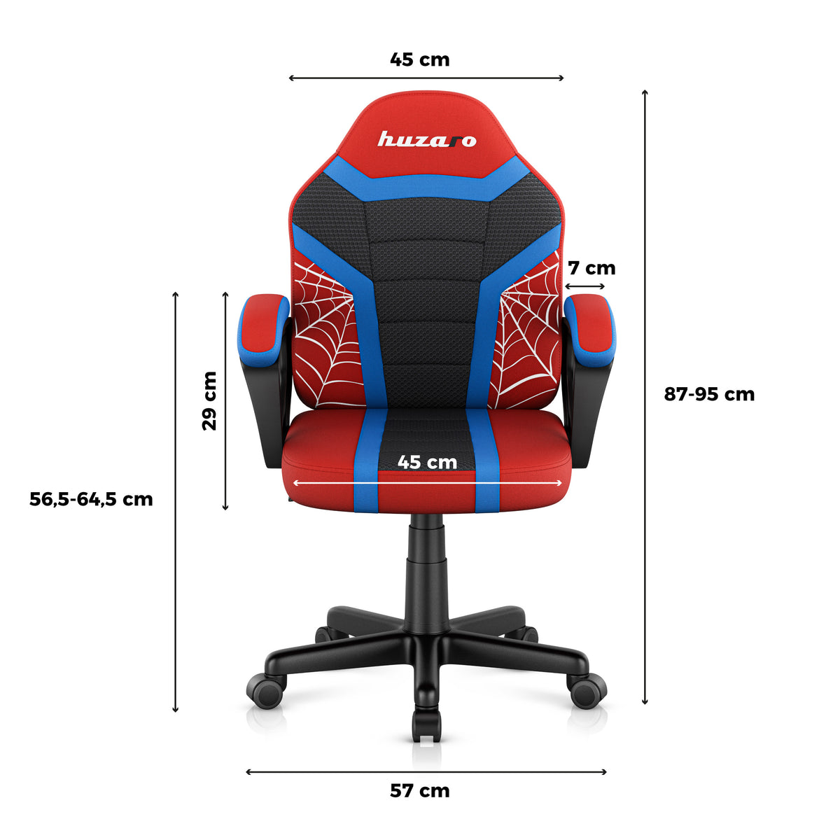 Herní židle Huzaro Ranger 1.0 Spider Mesh pro děti 