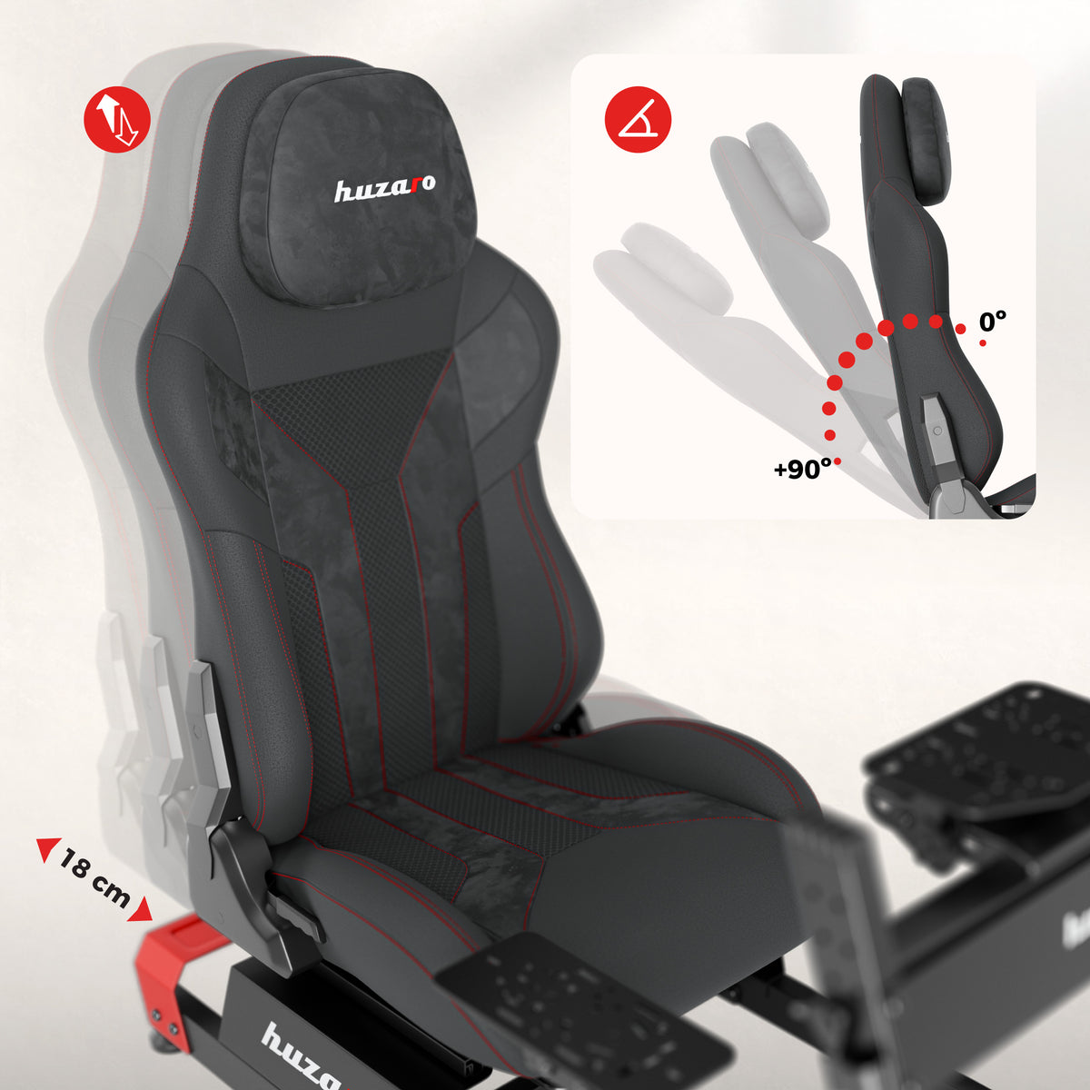 Sim racingový kokpit Huzaro Speed 5.7