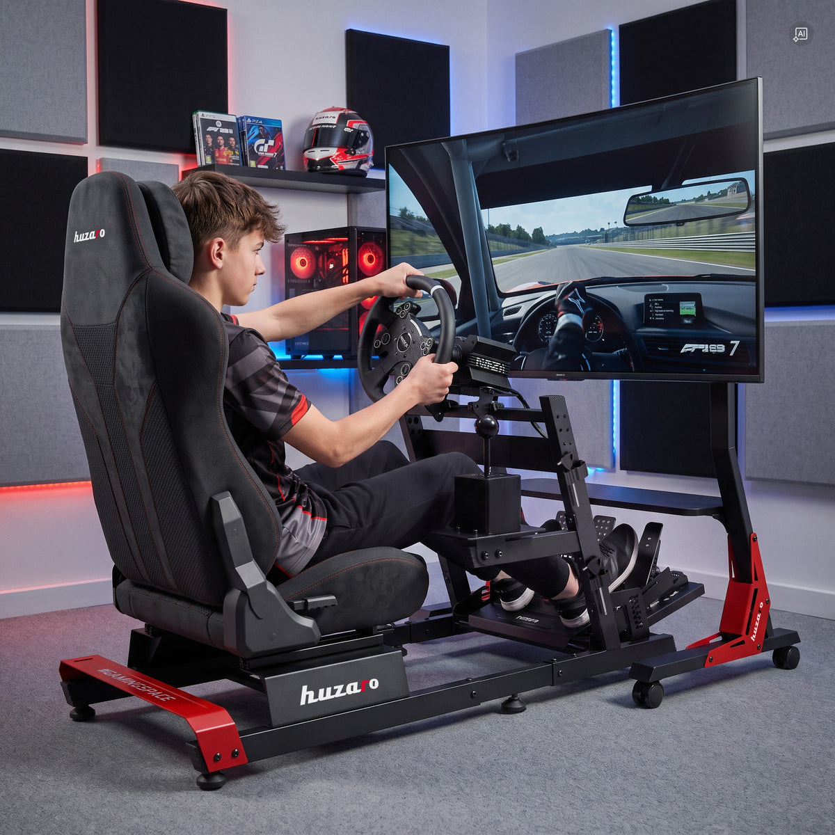 Sim racingový kokpit Huzaro Speed 5.7