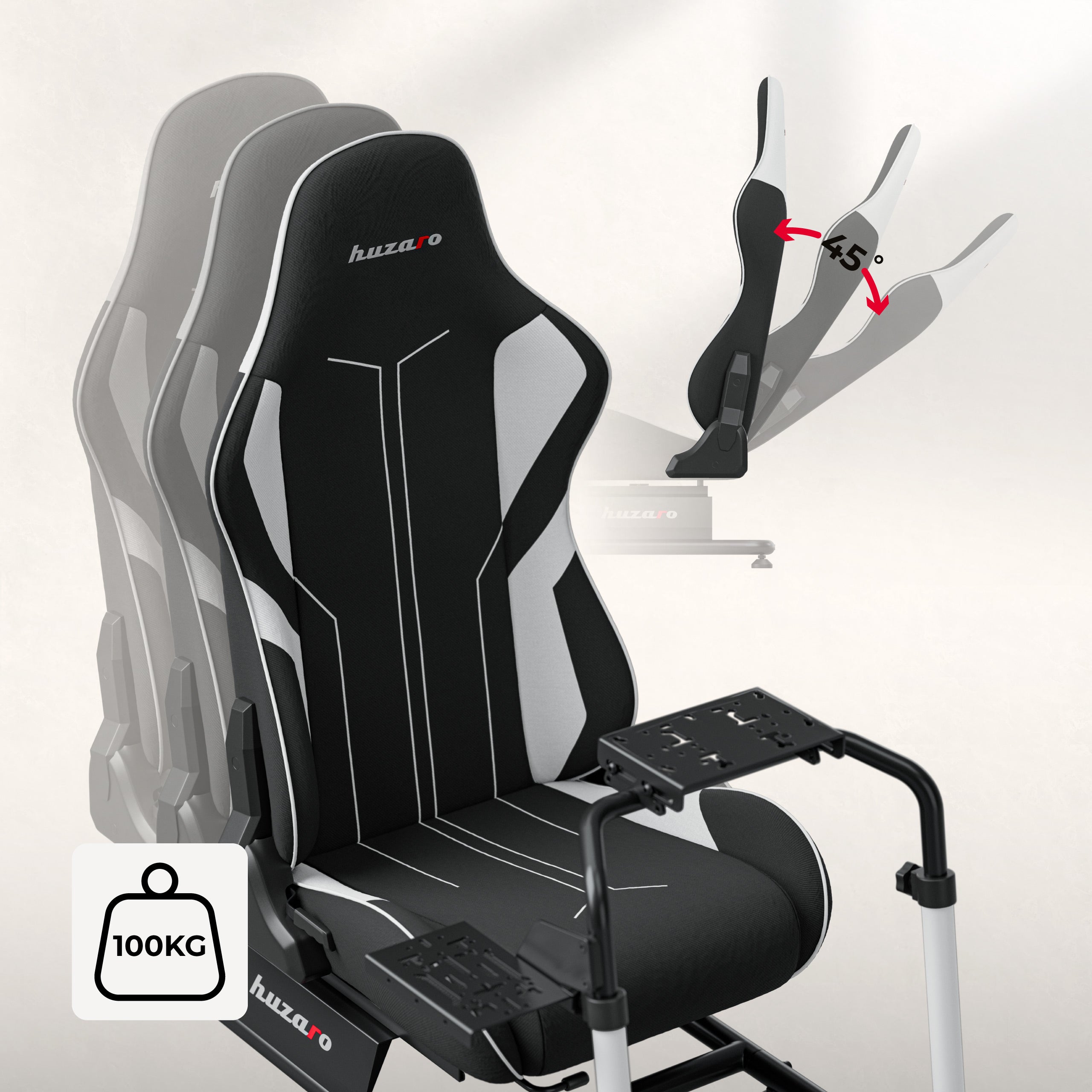 Závodní kokpit Huzaro Speed 5.5 sim racing